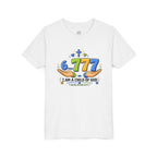 Youth Christian Tee - "6.777 I Am a Child of God" Kids Short Sleeve Shirt