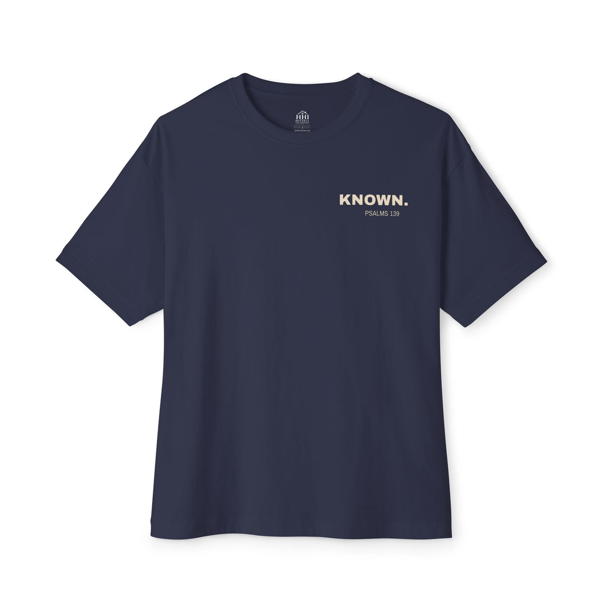 Known. Graphic Tee — Inspirational Message Boxy T-Shirt