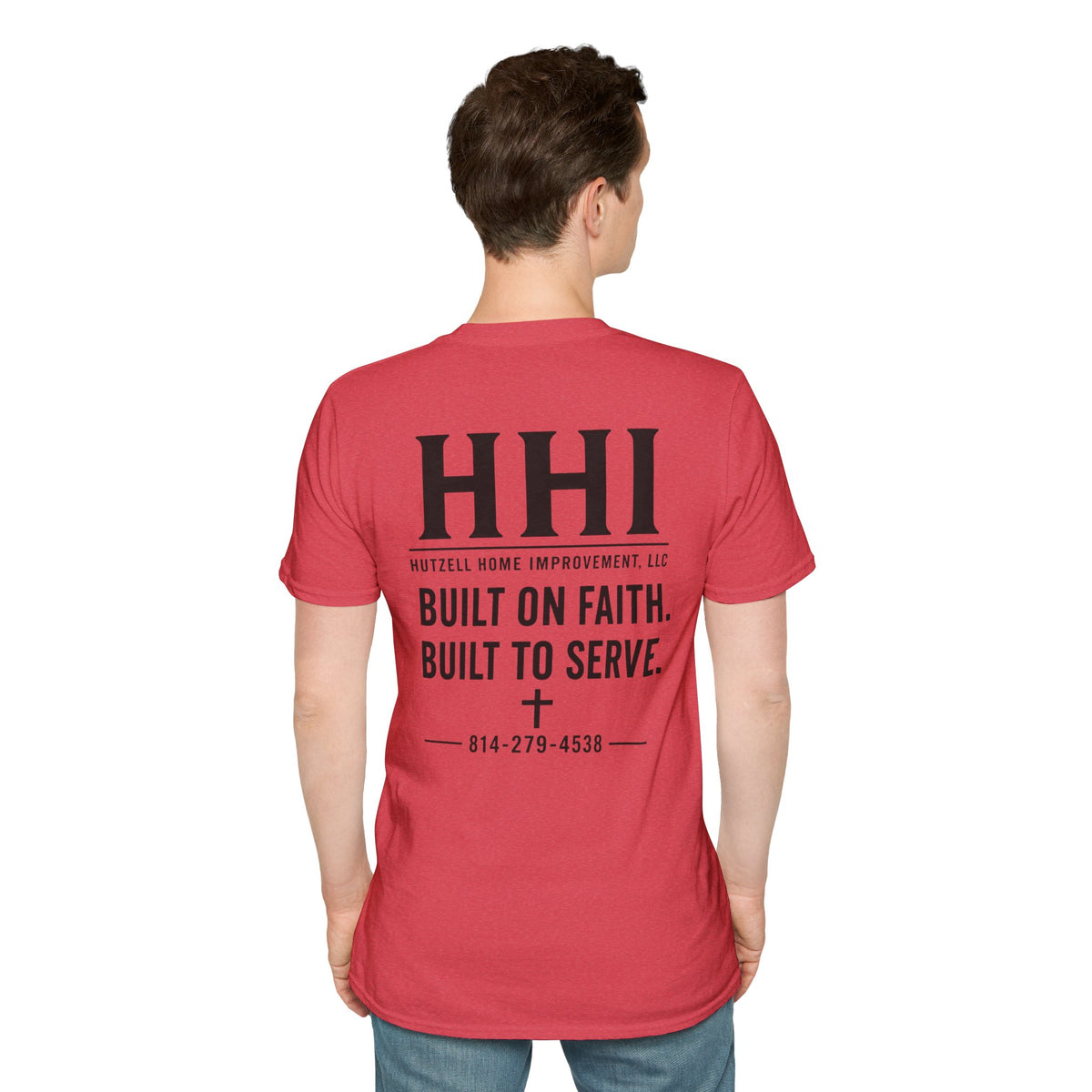 T-Shirt — HHI Built on Faith | Christian Home Improvement Logo Tee