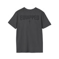 Equipped Cross T-Shirt — Christian Faith Shirt with 'Equipped' Back Print and 2 Timothy 3:17 Chest