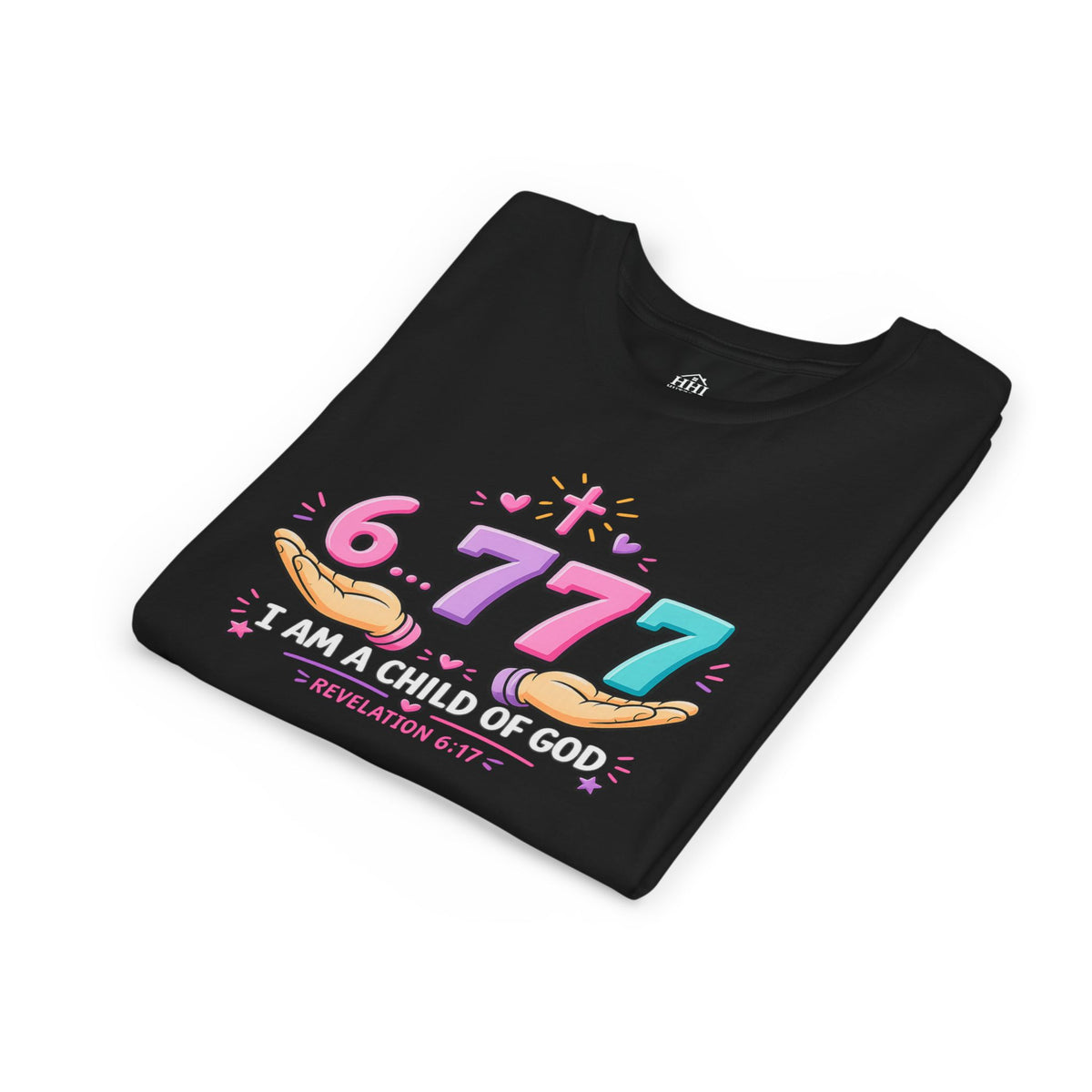 Youth 6...777 | "I am a child of God" Christian Tee