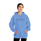 Made For More Hoodie — Inspirational Minimal Script Pullover