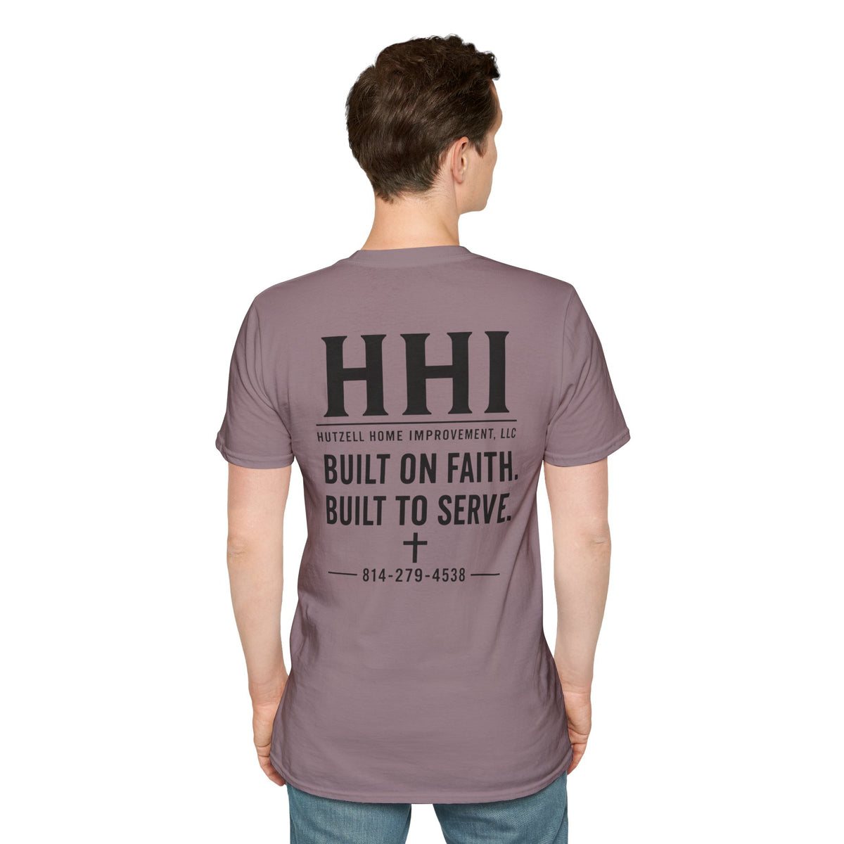 T-Shirt — HHI Built on Faith | Christian Home Improvement Logo Tee