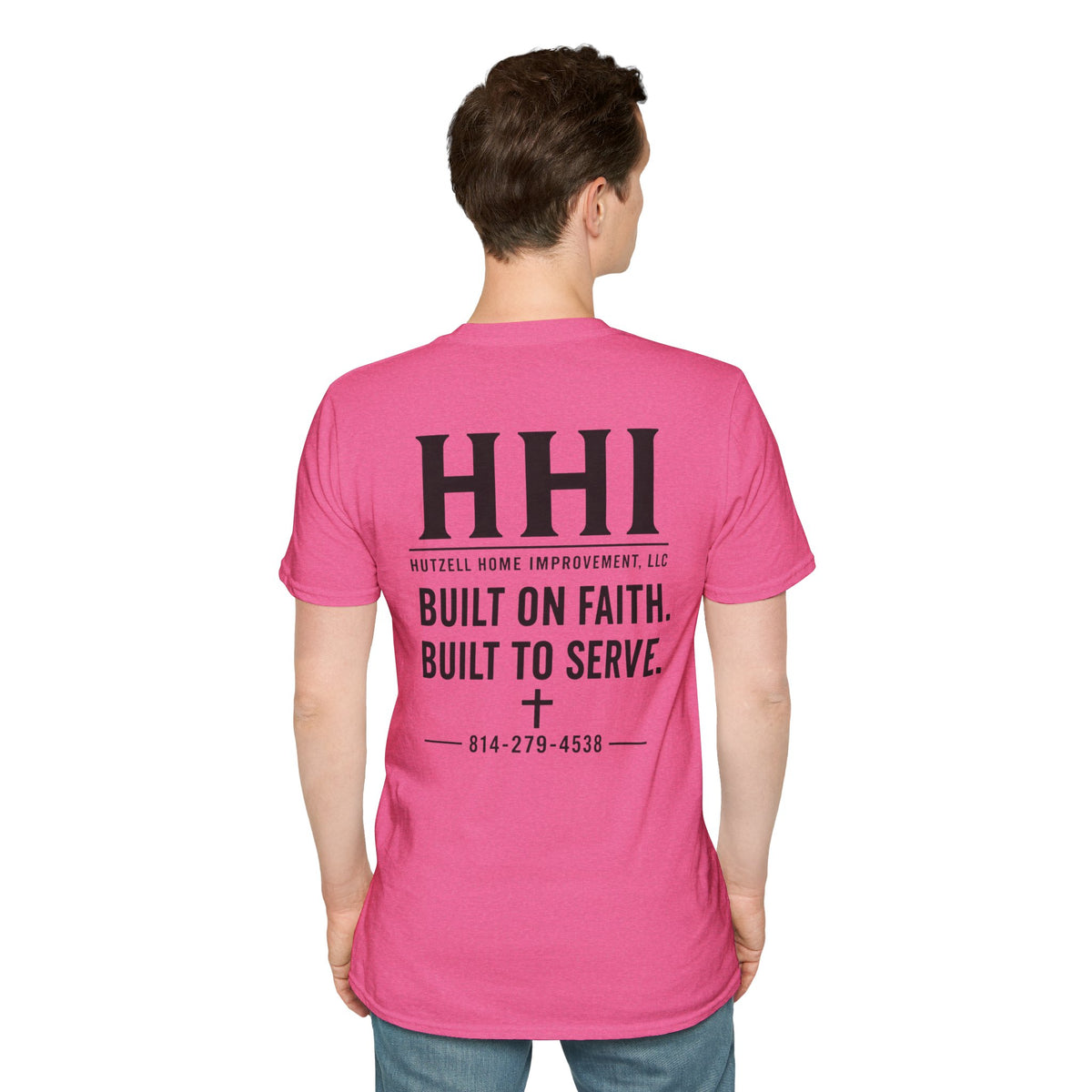 T-Shirt — HHI Built on Faith | Christian Home Improvement Logo Tee
