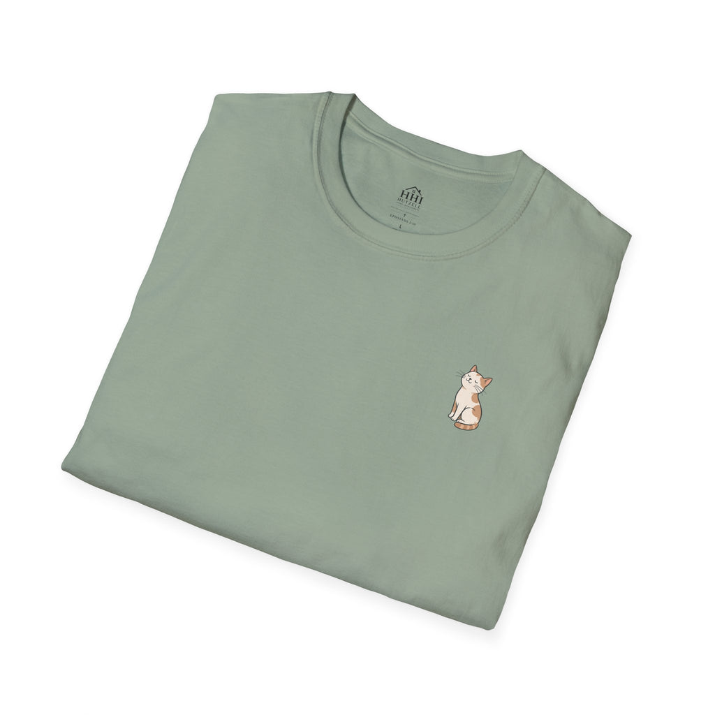 Cat 'Paws and Prayers' T-Shirt — Cute Christian Cat Graphic Tee