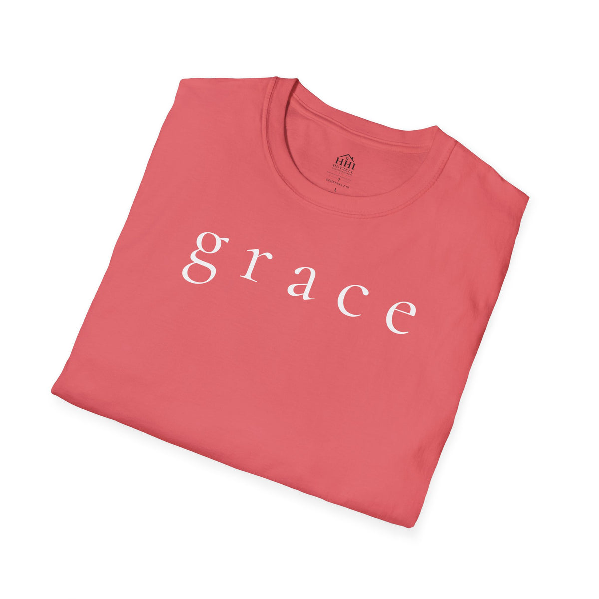 Grace Script T-Shirt — Minimalist Christian Faith Tee