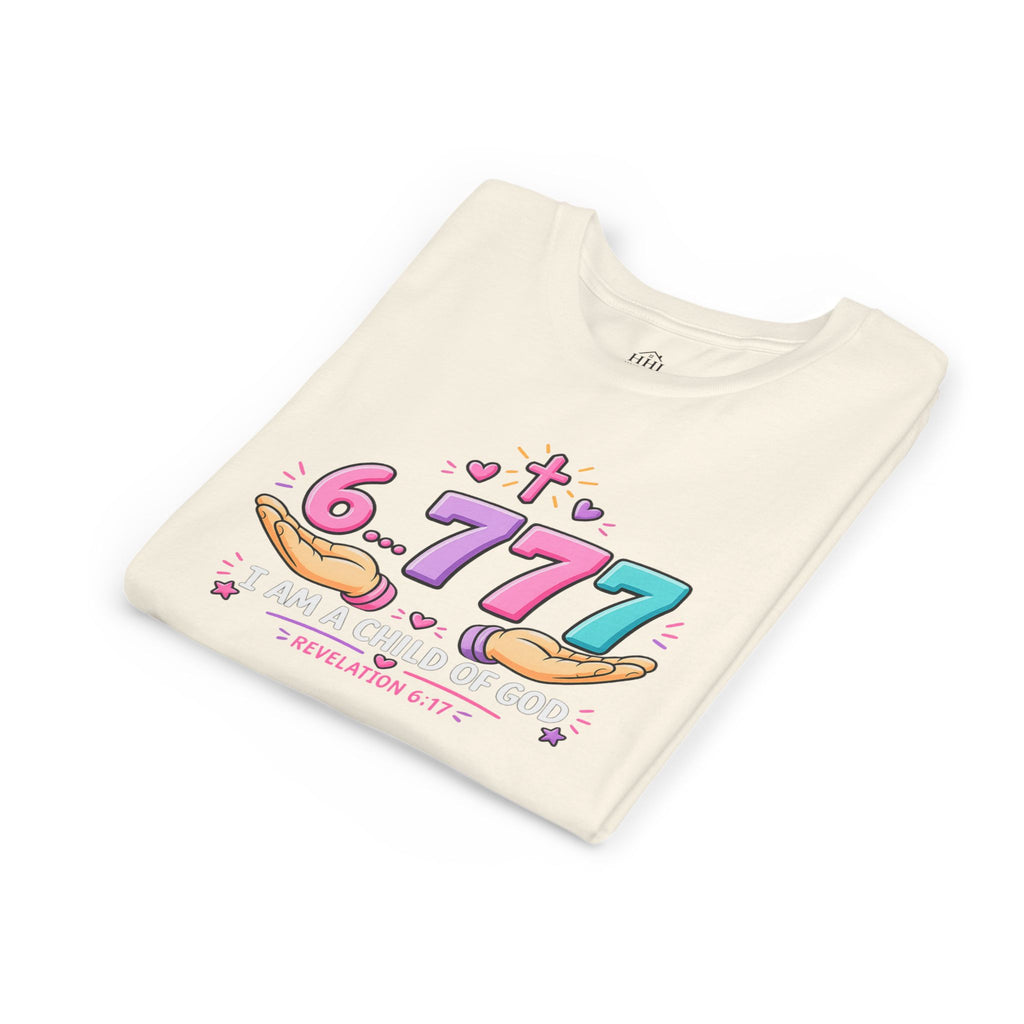 Youth 6...777 | "I am a child of God" Christian Tee