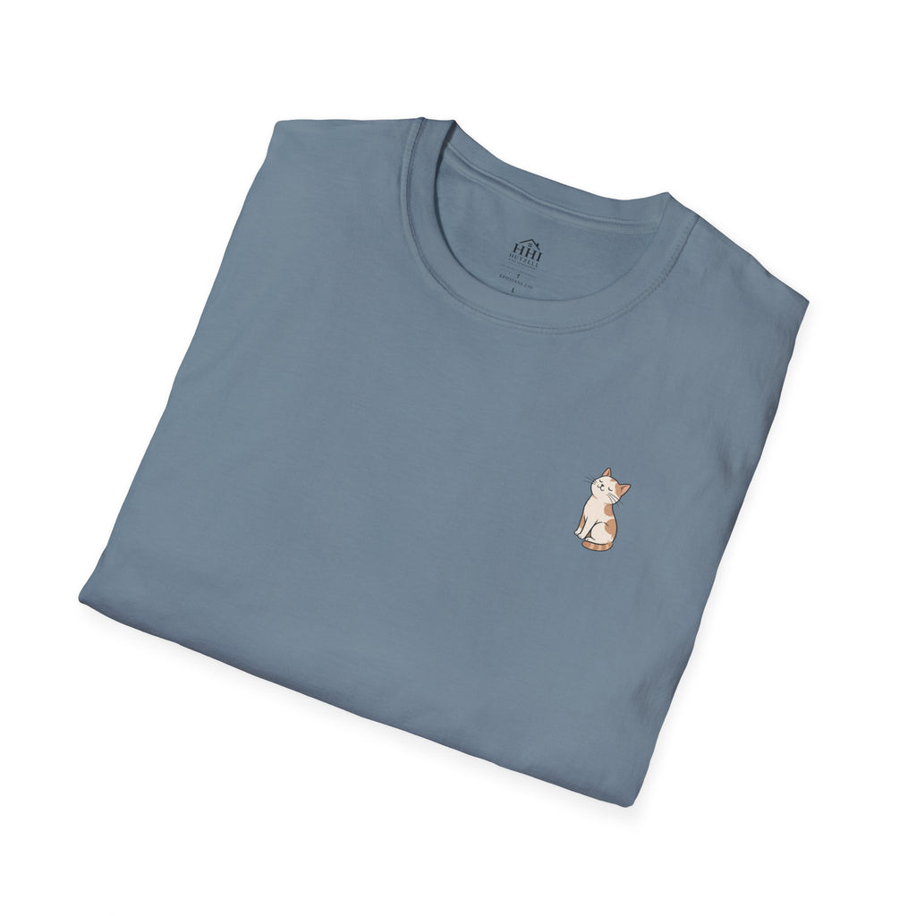 Cat 'Paws and Prayers' T-Shirt — Cute Christian Cat Graphic Tee