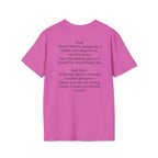 Memorial Prayer T-Shirt — 'God, Thank You for Giving Me a Father' Tribute Tee