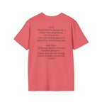Memorial Prayer T-Shirt — 'God, Thank You for Giving Me a Father' Tribute Tee