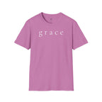 Grace Script T-Shirt — Minimalist Christian Faith Tee