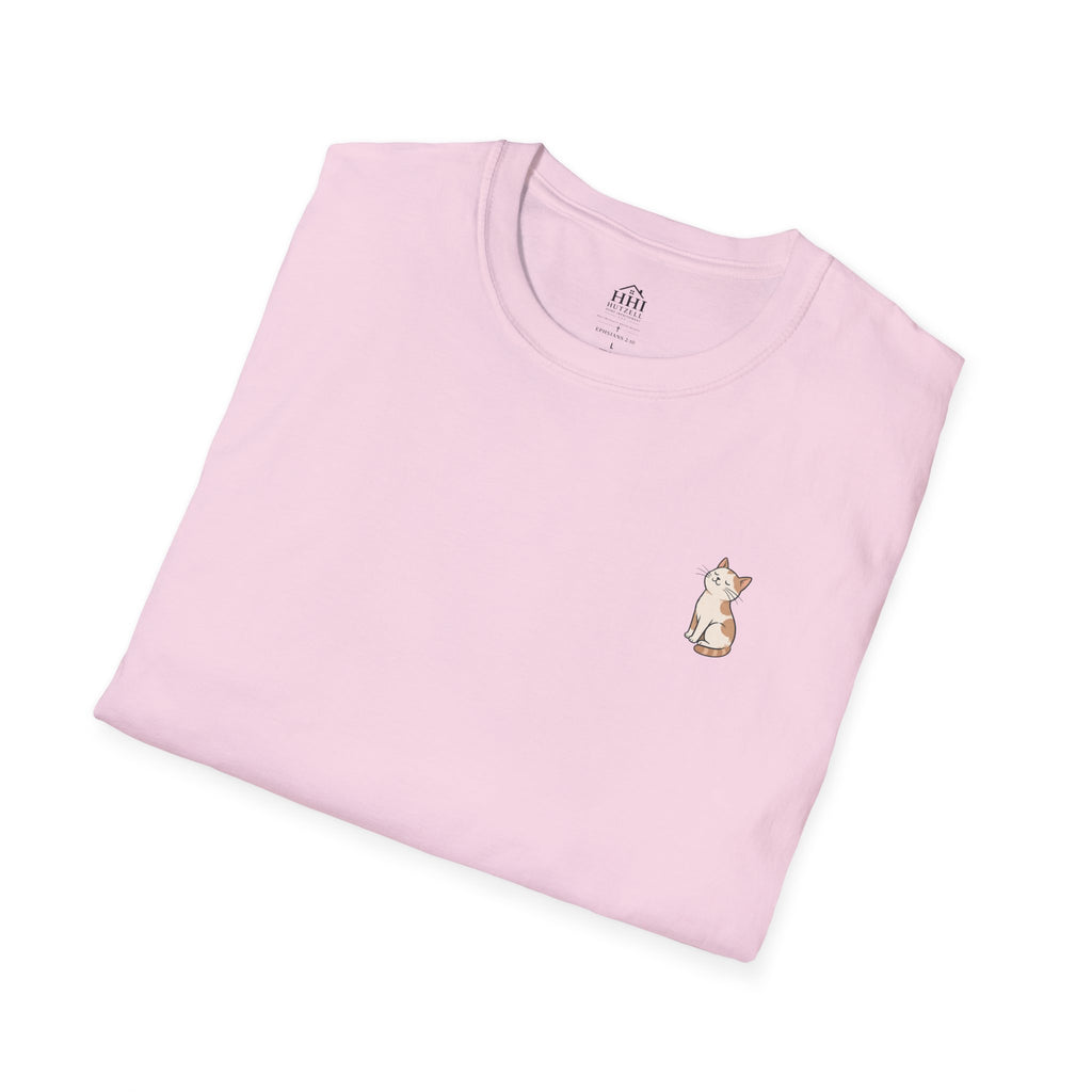 Cat 'Paws and Prayers' T-Shirt — Cute Christian Cat Graphic Tee