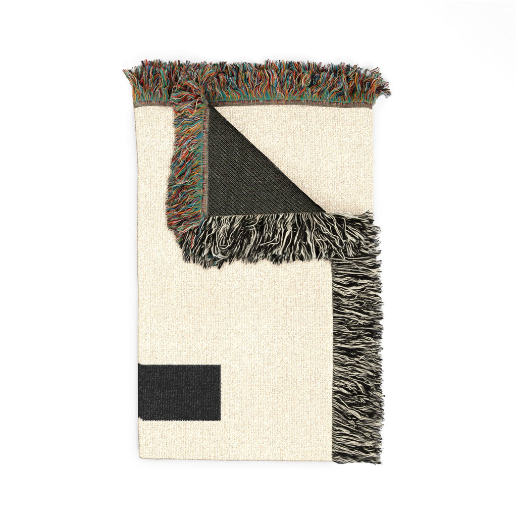 PERSONALIZABLE Woven Blanket —  Keep the cross or use your own image!