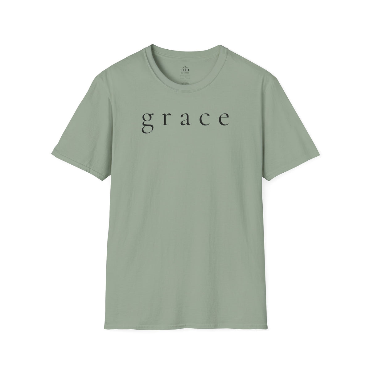Grace Script T-Shirt — Minimalist Christian Faith Tee