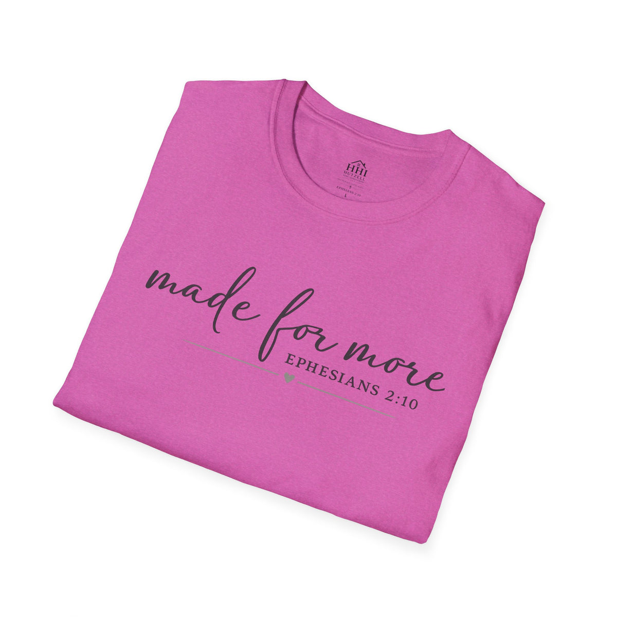 Made For More Christian T-Shirt | Minimalist Faith Graphic Tee