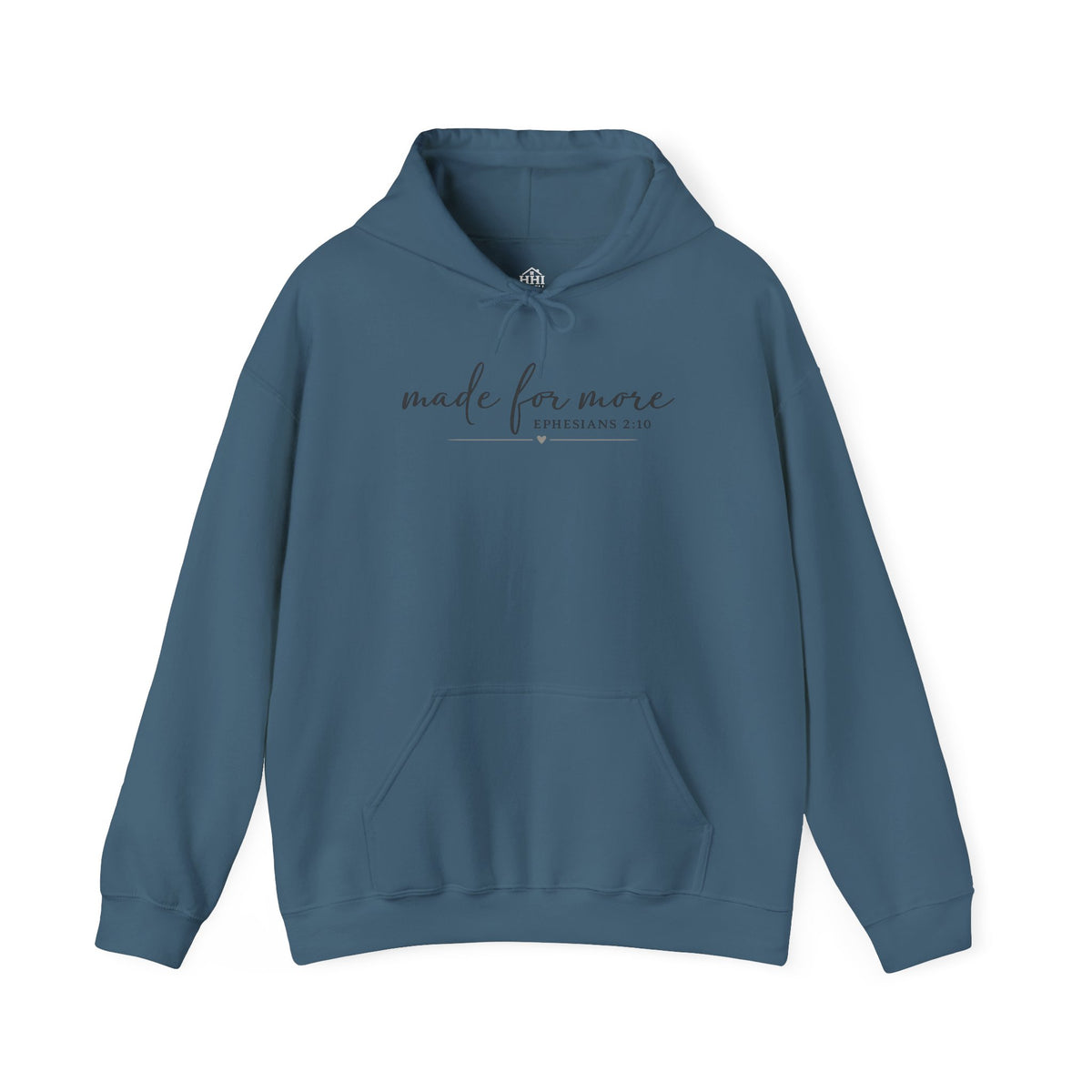 Made For More Hoodie — Inspirational Minimal Script Pullover