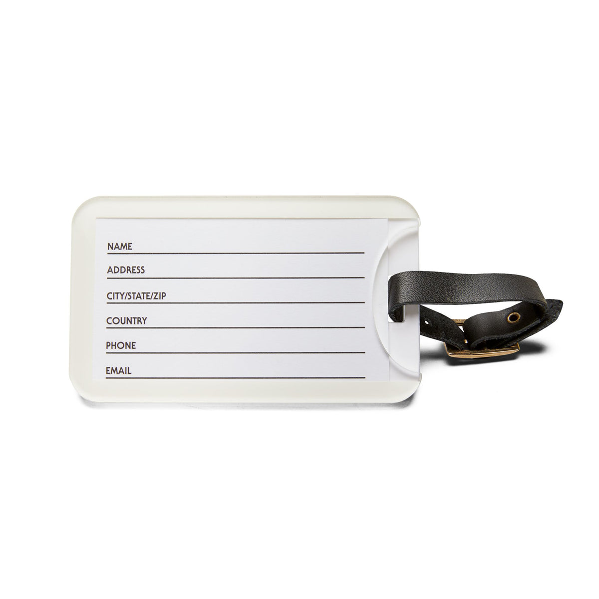 Christian Travel Luggage Tag — "Paul Met Jesus While Traveling" Inspirational Bag ID