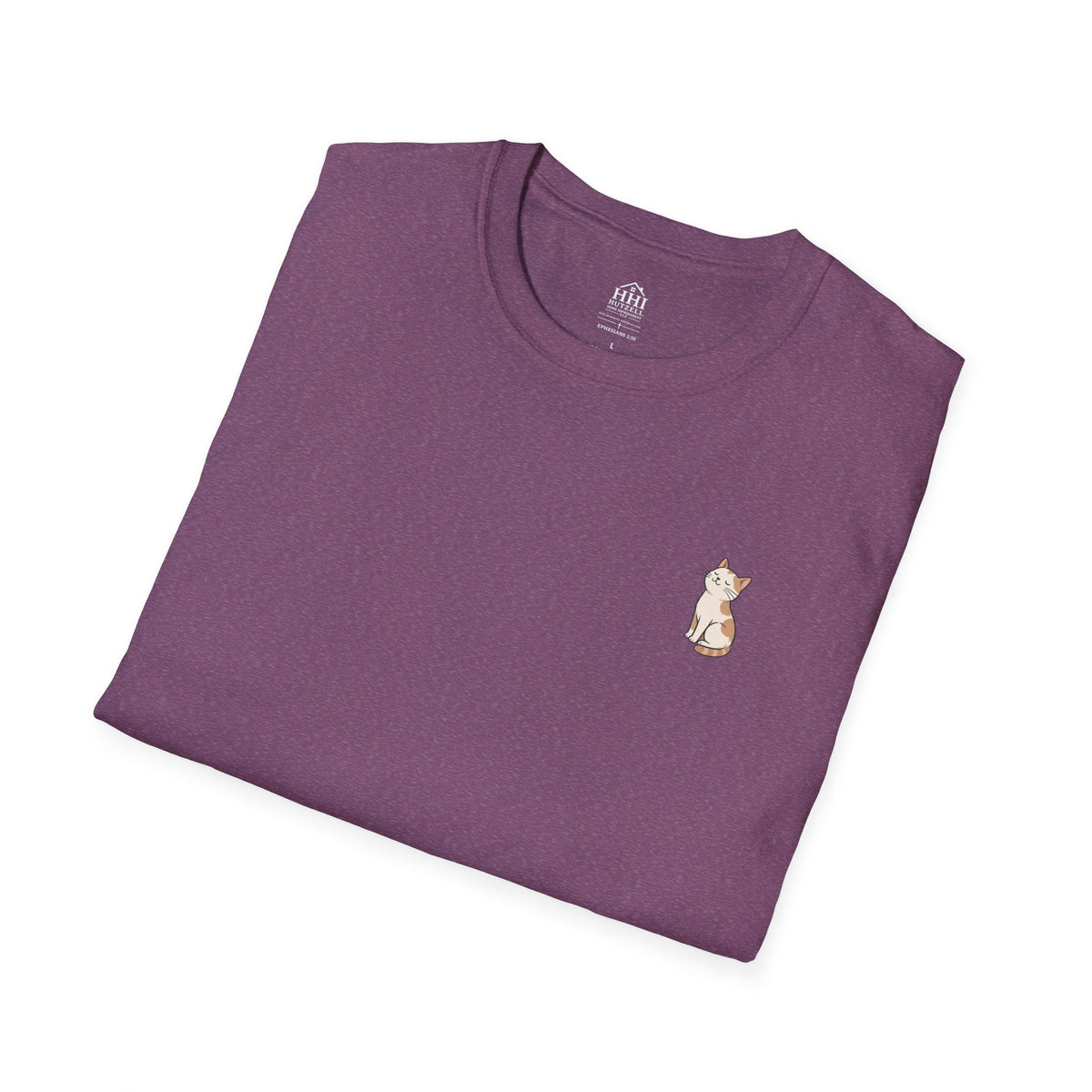 Cat 'Paws and Prayers' T-Shirt — Cute Christian Cat Graphic Tee