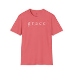 Grace Script T-Shirt — Minimalist Christian Faith Tee