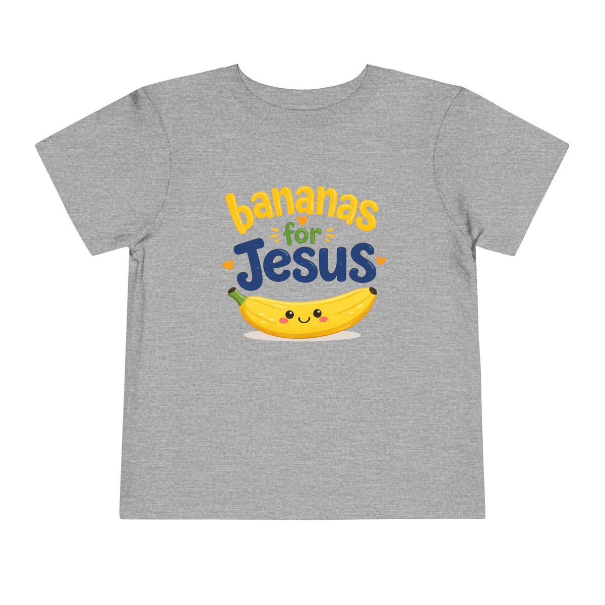Toddler Tee — "Bananas for Jesus" Cute Christian Banana Kids T‑Shirt
