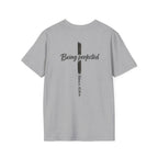 Being perfected T-Shirt — Inspirational Christian Cross Tee (Hebrews 10:14)