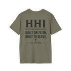 T-Shirt — HHI Built on Faith | Christian Home Improvement Logo Tee