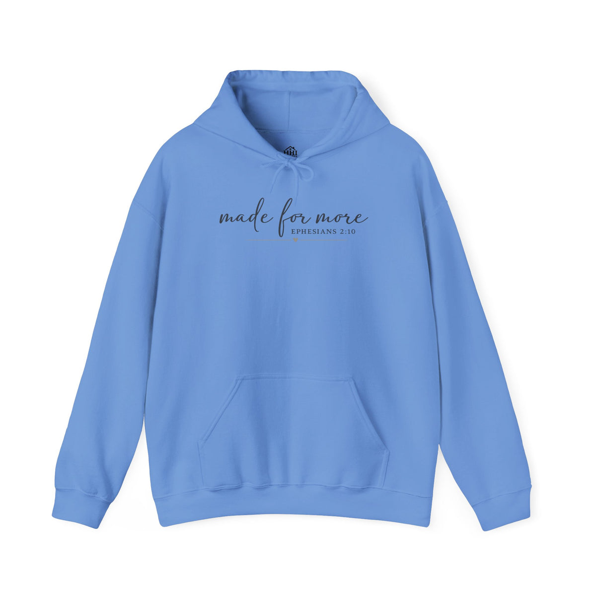 Made For More Hoodie — Inspirational Minimal Script Pullover