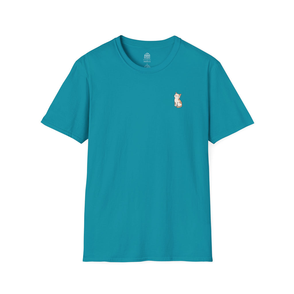 Cat 'Paws and Prayers' T-Shirt — Cute Christian Cat Graphic Tee