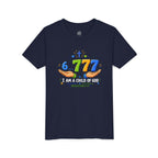 Youth Christian Tee - "6.777 I Am a Child of God" Kids Short Sleeve Shirt