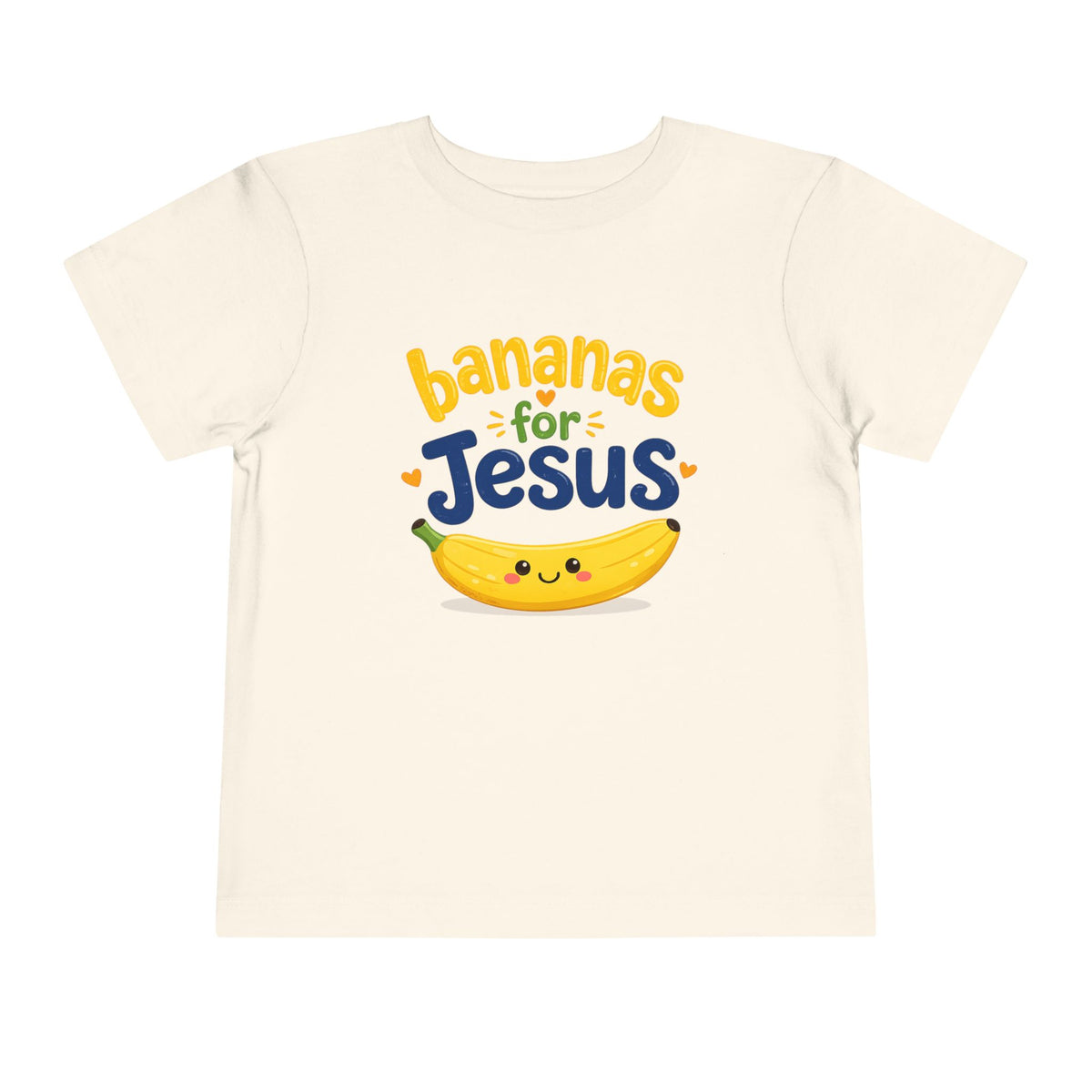Toddler Tee — "Bananas for Jesus" Cute Christian Banana Kids T‑Shirt