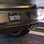 Sanctified Vanity Plate — Religious Inspirational License Plate