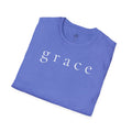 Grace Script T-Shirt — Minimalist Christian Faith Tee