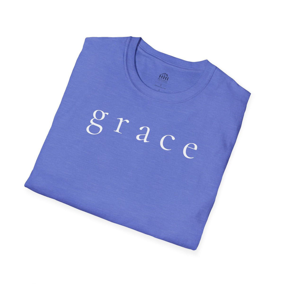 Grace Script T-Shirt — Minimalist Christian Faith Tee