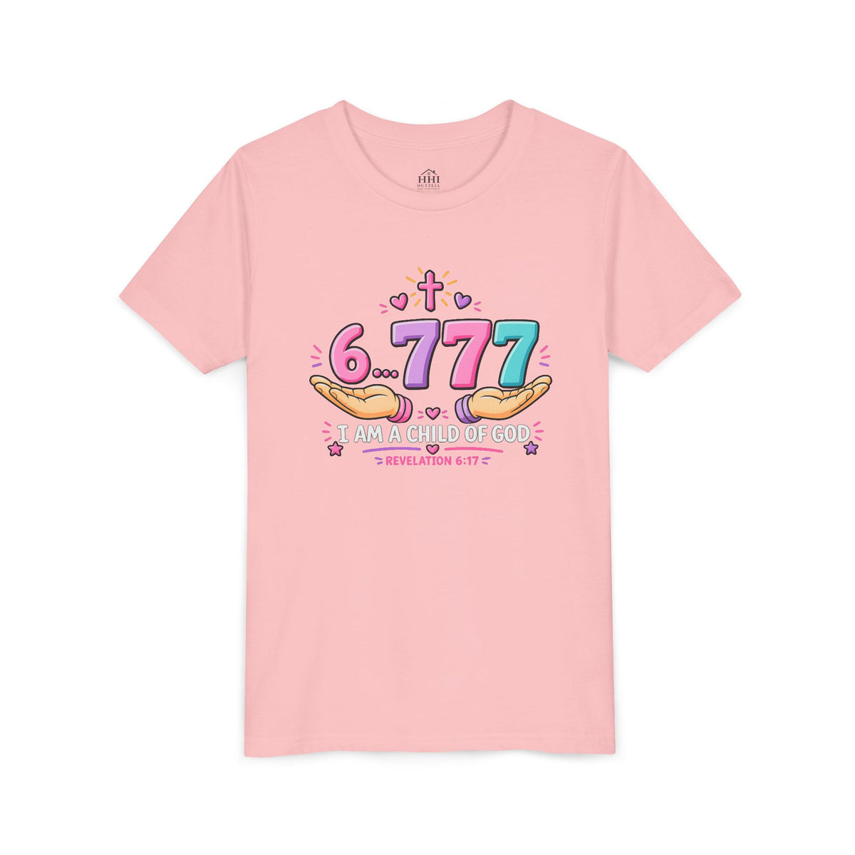 Youth 6...777 | "I am a child of God" Christian Tee