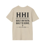 T-Shirt — HHI Built on Faith | Christian Home Improvement Logo Tee