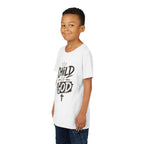 Child of God Youth Tee — Christian Kids Short Sleeve Shirt (faith, baptism, Sunday School)