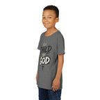 Child of God Youth Tee — Christian Kids Short Sleeve Shirt (faith, baptism, Sunday School)