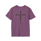 Being perfected T-Shirt — Inspirational Christian Cross Tee (Hebrews 10:14)