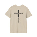 Being perfected T-Shirt — Inspirational Christian Cross Tee (Hebrews 10:14)