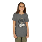 Child of God Youth Tee — Christian Kids Short Sleeve Shirt (faith, baptism, Sunday School)