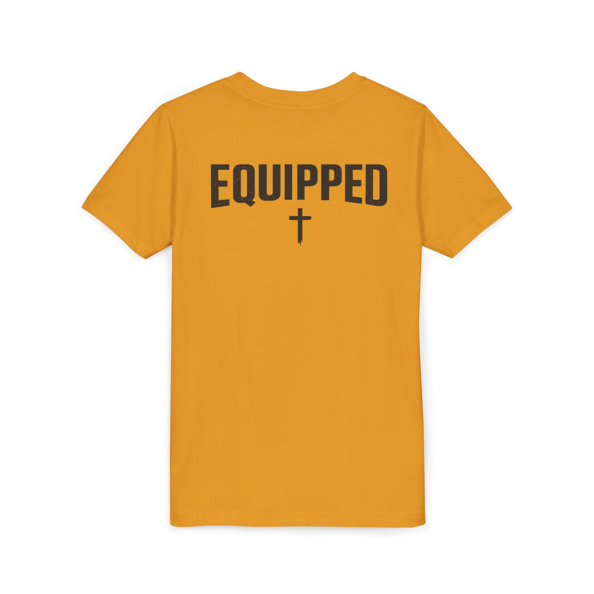 Equipped Youth Tee – Christian Kids T-Shirt with Cross & 2 Timothy 3:17