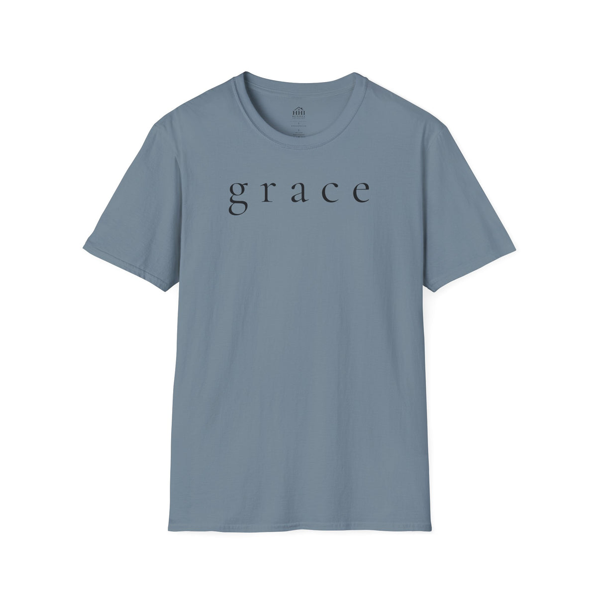 Grace Script T-Shirt — Minimalist Christian Faith Tee
