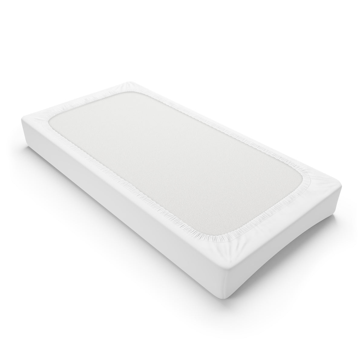 Changing Pad Cover — "Fearfully & Wonderfully Made" Neutral Floral Baby Nursery
