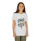 Child of God Youth Tee — Christian Kids Short Sleeve Shirt (faith, baptism, Sunday School)