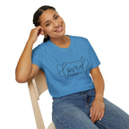 Loved Romans 5:8 Christian T-Shirt | Minimalist Faith Graphic Tee
