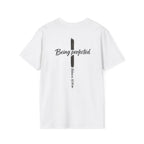 Being perfected T-Shirt — Inspirational Christian Cross Tee (Hebrews 10:14)