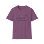 Loved Romans 5:8 Christian T-Shirt | Minimalist Faith Graphic Tee