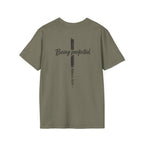 Being perfected T-Shirt — Inspirational Christian Cross Tee (Hebrews 10:14)