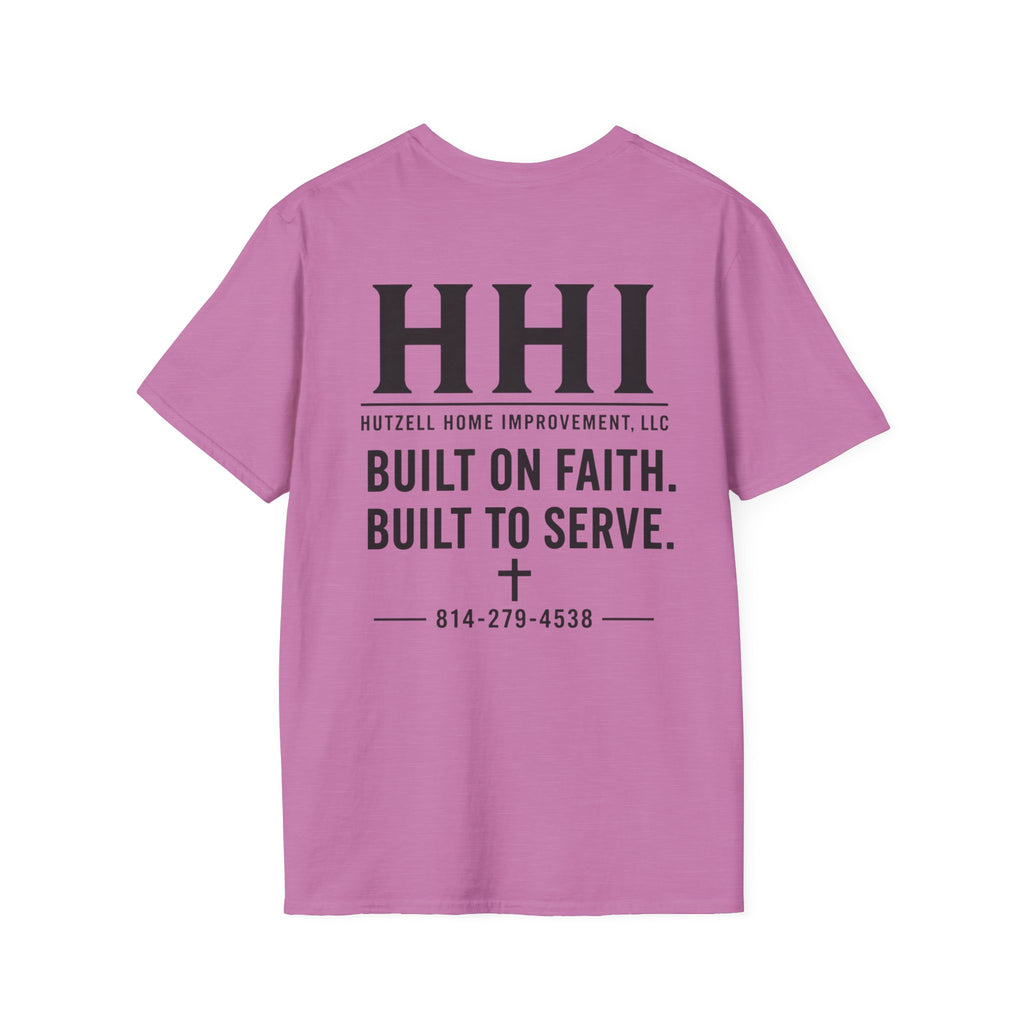 T-Shirt — HHI Built on Faith | Christian Home Improvement Logo Tee
