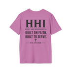 T-Shirt — HHI Built on Faith | Christian Home Improvement Logo Tee